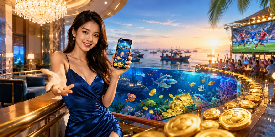Người dùng chơi casino trên điện thoại tại bãi biển Mũi Né